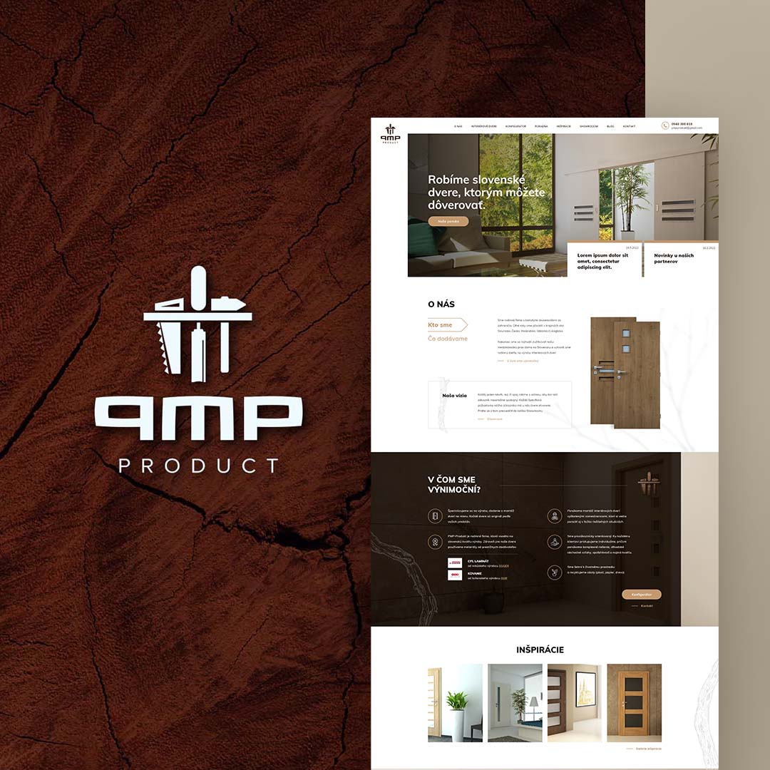 PMP Product - Web design